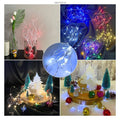 IMPODIO LED Dekorasi Fairy Light Tumbler 3 Meter Hiasan Natal- - background putih