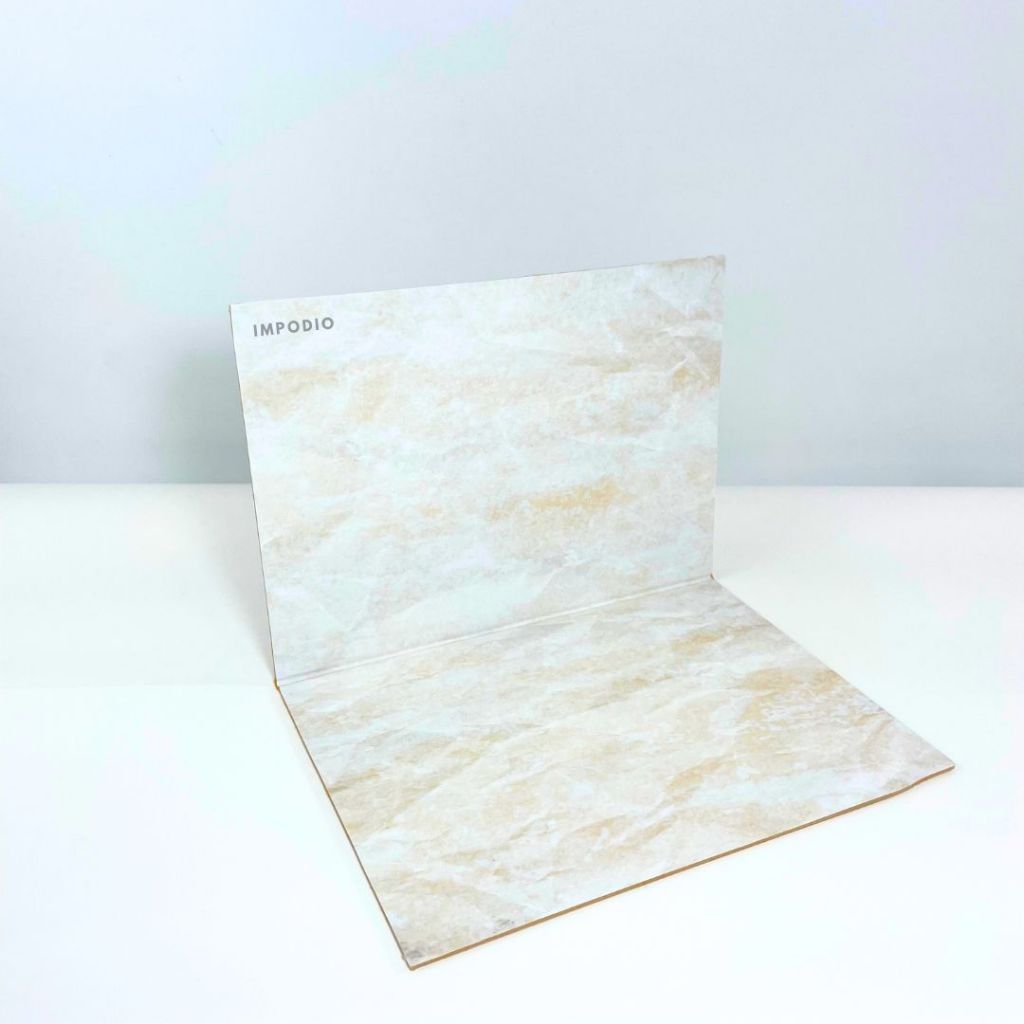 IMPODIO Alas Foto Lipat Motif Marble Ukuran A3 SMALL - background backdrop photo waterproof
