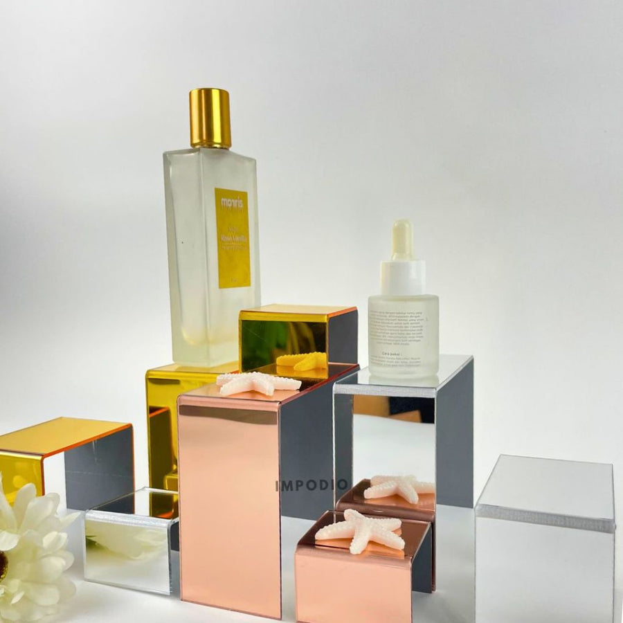 IMPODIO Acrylic Set Tangga Mirror 3 Variant Warna