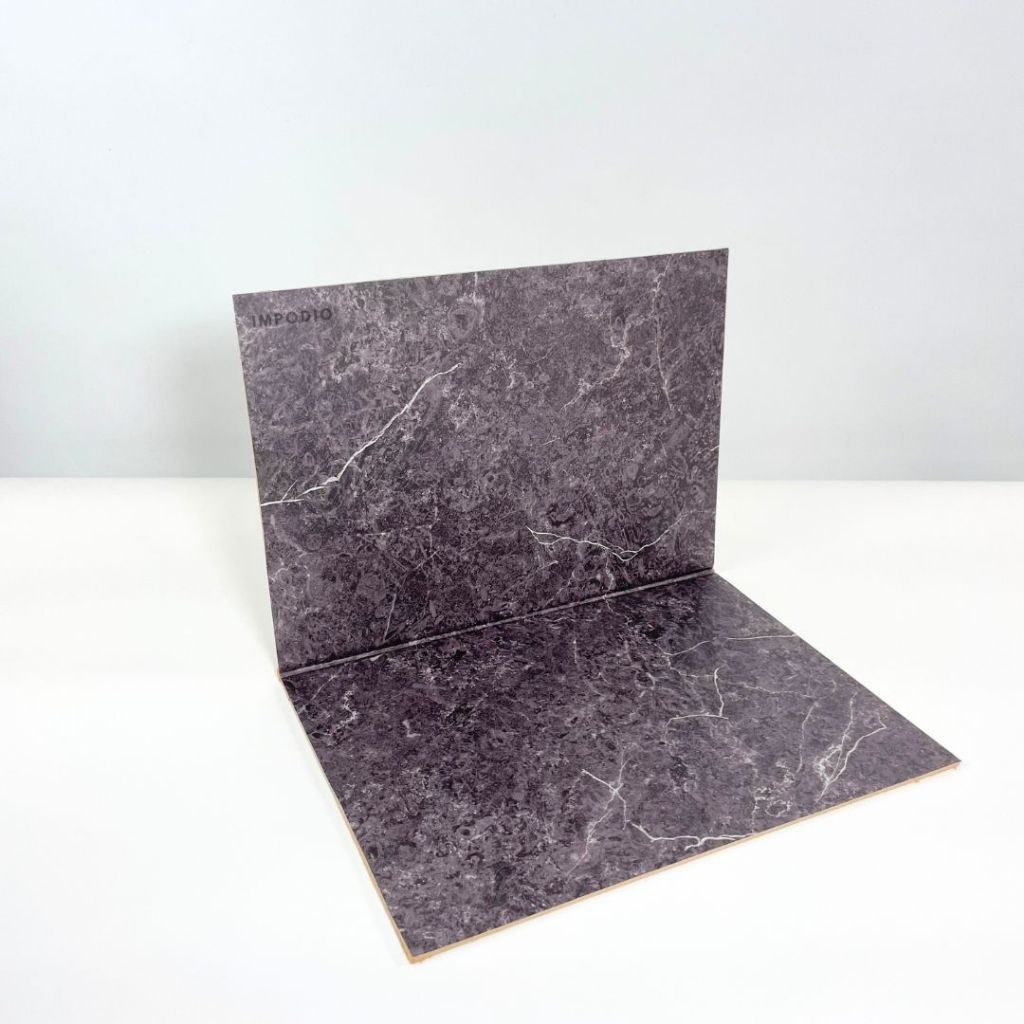 IMPODIO Alas Foto Lipat Motif Marble Ukuran A3 SMALL - background putih