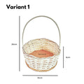 IMPODIO Keranjang Jumbo rotan hampers – wadah parcel – props foto - lifestyle