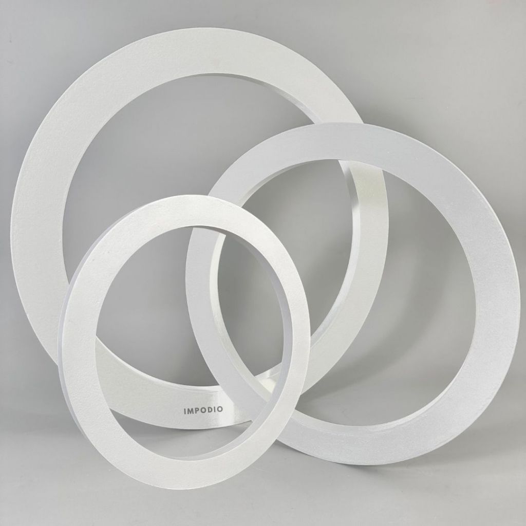 IMPODIO Geometry Big Circle 3 Variant Ukuran - Round Geometry Photo Props Product Aesthetic