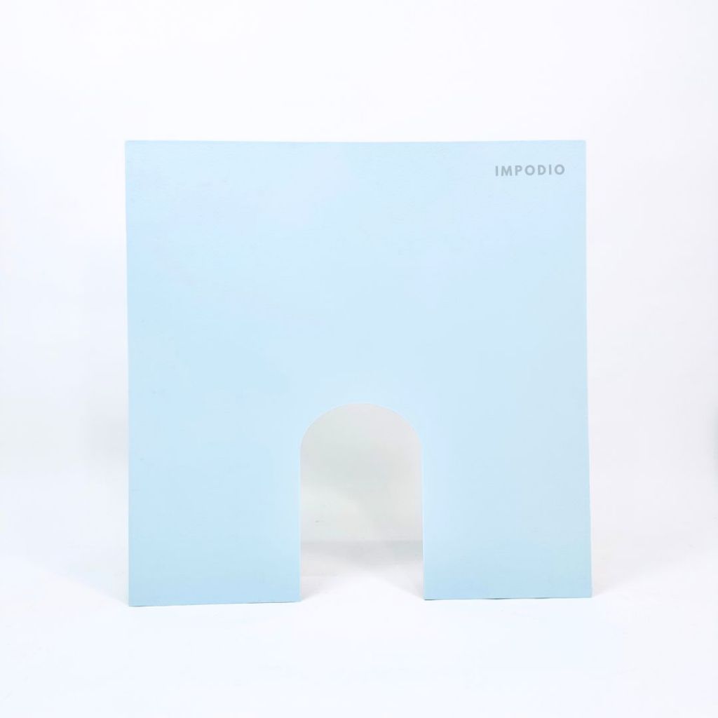 IMPODIO Hardboard Arch Geometry Wall Panel - Background Photography Model Pintu Dekorasi Props Photo