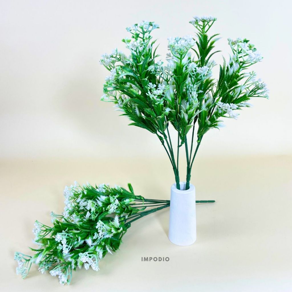 IMPODIO Bunga Baby Breath Artifical /Properti fotografi/props foto