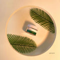 IMPODIO [ DEFECT ] Artificial Leaf Sikas - daun Props photo produk - close up
