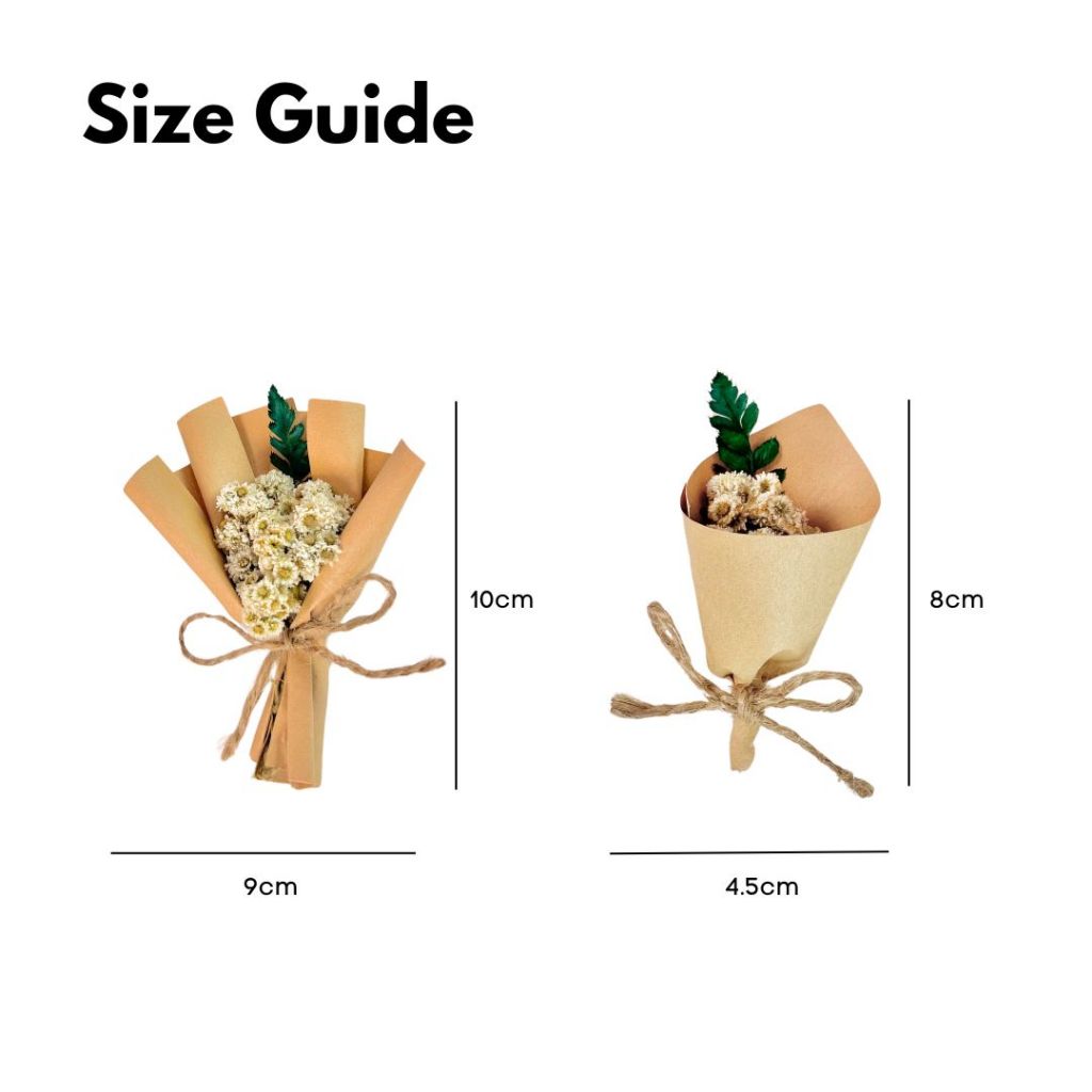 IMPODIO Mini bouquet / bunga buket mini / bunga souvenir kecil