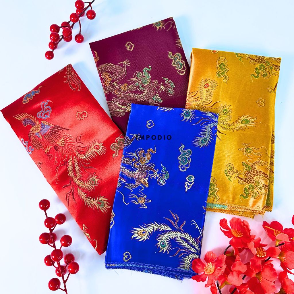 IMPODIO Napkin Chinese style imlek - props foto produk