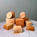 IMPODIO Paket podium display kayu natural – podium leveling balok