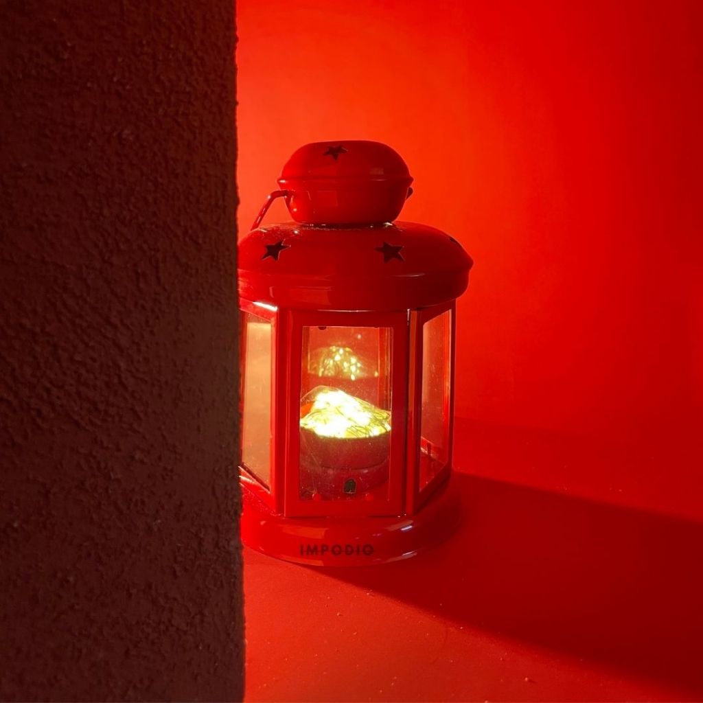 IMPODIO Lampu lentera dekorasi hari raya minimalist - accessories photography