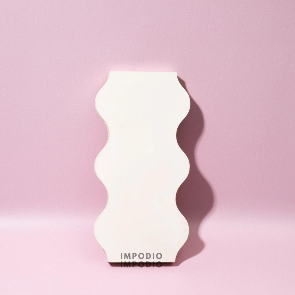 IMPODIO Geometry Wave - Props Properti Foto - wall window panel - Display produk jendela background photo