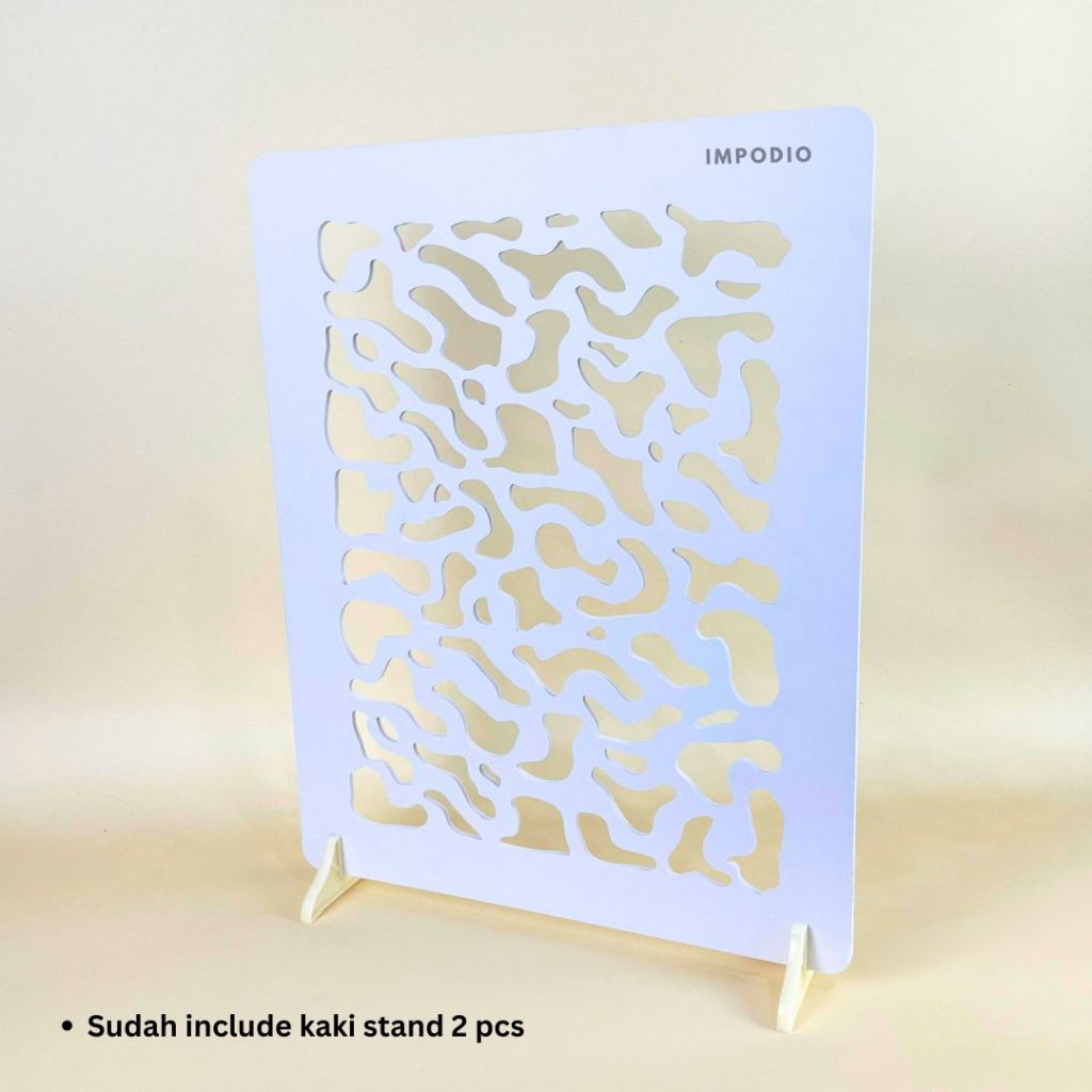 IMPODIO Shadow Photography Board - Papan Refleksi GOBO untuk Fotografer Kreatif