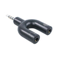 IMPODIO Kabel splitter audio Hifi Jack 3.5mm jadi 2 slot 3.5mm - packaging
