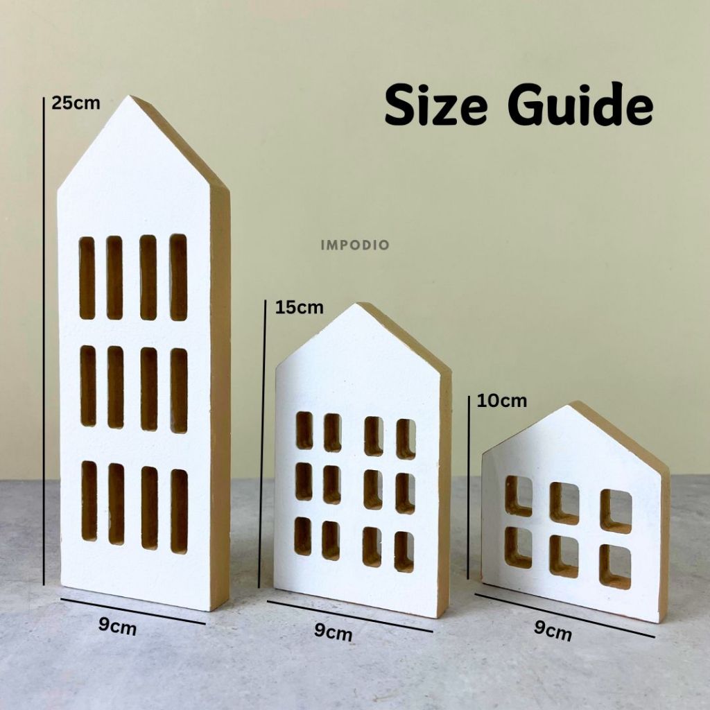 IMPODIO Set 3pcs Geometry Natal - wall window panel Display produk background photo