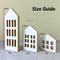 IMPODIO Set 3pcs Geometry Natal – wall window panel - close up