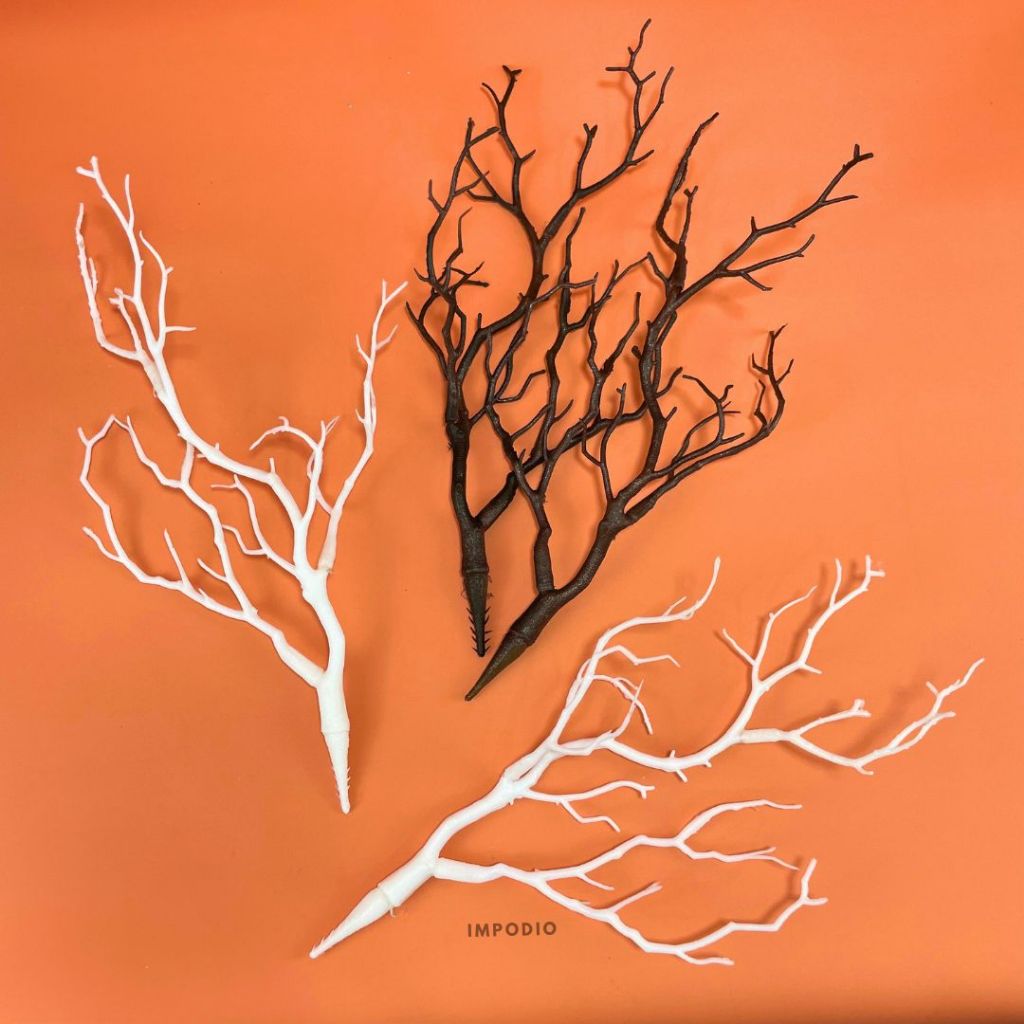 IMPODIO Ranting Pohon Artificial Palsu Plastik - Hiasan Mahar Hampers Dekorasi Foto Produk