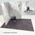 IMPODIO Alas Foto Lipat Motif Marble Ukuran A3 SMALL - detail produk