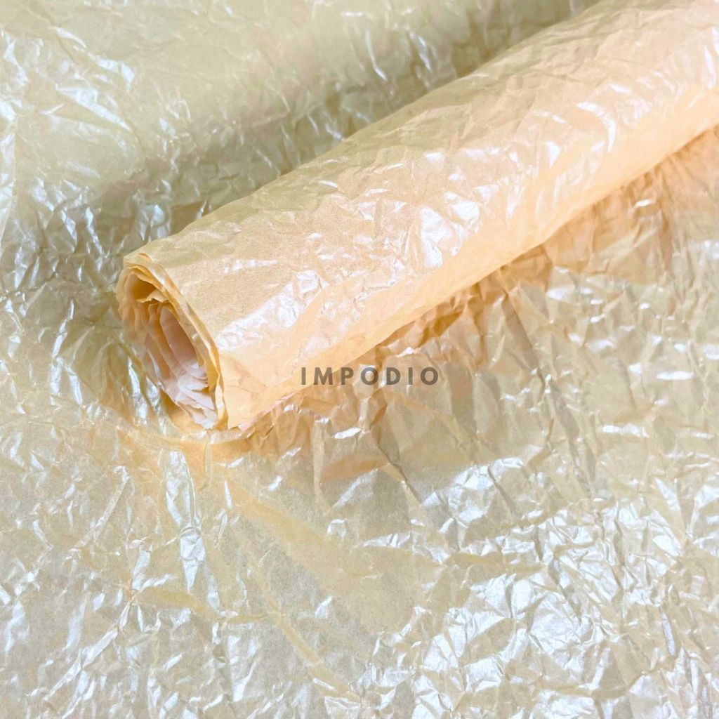 IMPODIO Background Paper handmade Uk 56x56cm - wrinkle Alas gulung Backdrop Foto Produk