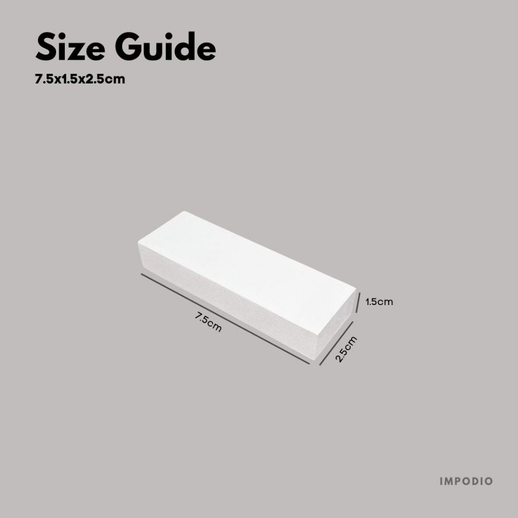 IMPODIO Podium display produk - kubus balok kotak kayu berbagai ukuran - props foto