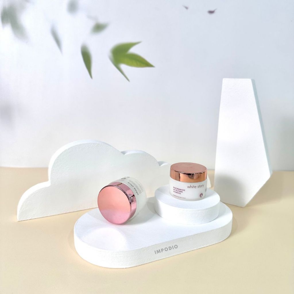 IMPODIO Set Geometry Irregular Cloud Mix Shapes - Props Foto Produk - Podium Leveling Photography