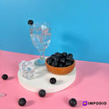 IMPODIO HardBoard Background warna polos 2 sisi Ukuran 80x60cm - detail produk