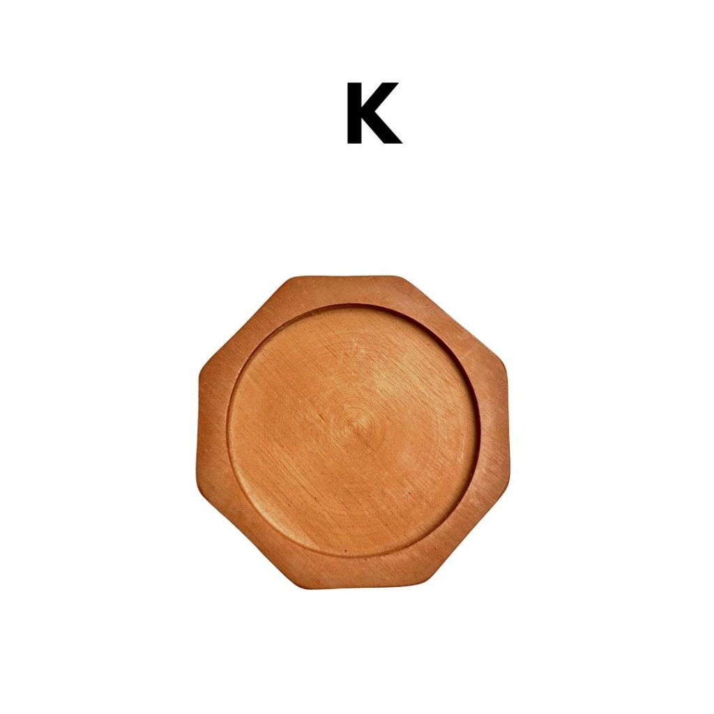 IMPODIO Tatakan Gelas kayu coaster - props foto