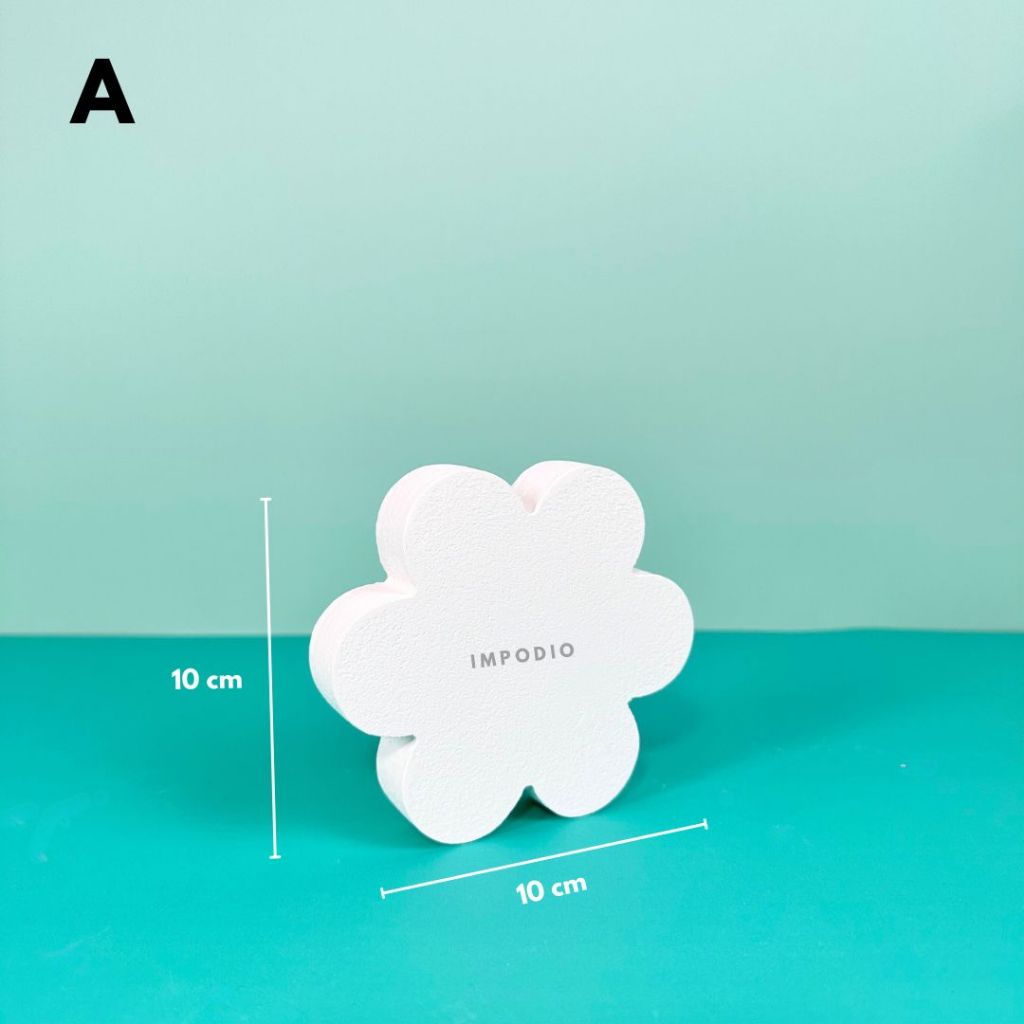 IMPODIO Geometry Mix Shapes Mini Size - Product Shooting Decoration Stand Backdrop Cosmetics Photography sets