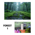 IMPODIO Background Paper Motif Hutan Pepohonan Forest Ukuran 50 x - background putih