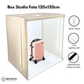 IMPODIO Mini studio Box photo uk. 120 x 120cm IMPODIO