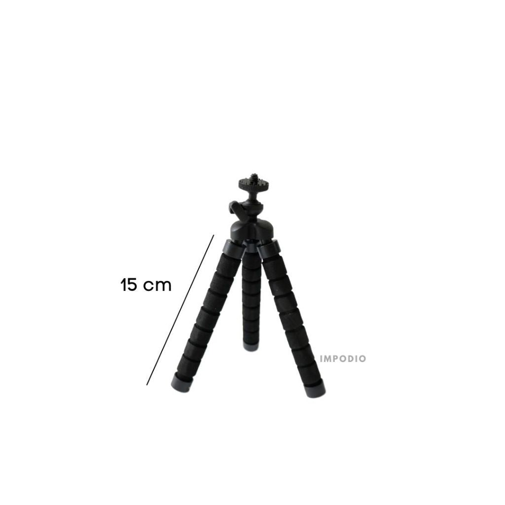IMPODIO Tripod gurita buat tiktok – live kualitas bagus Free holder - background putih