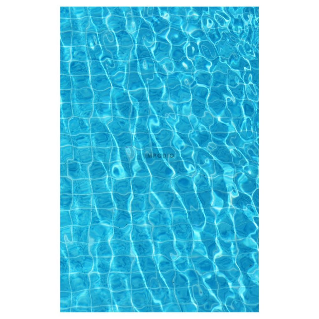IMPODIO Background Paper Motif Air Water Ukuran 50 x 70 cm - Latar Belakang Pool Aesthetic Alas Fotografi Backdrop Produk