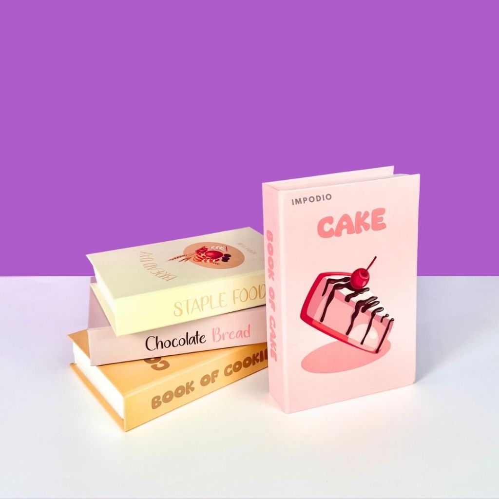 IMPODIO Dummy Book Small Size - Buku Palsu Dummy Model Terkini - Props Foto