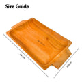 IMPODIO Nampan Kayu – Baki Kayu design mewah ukuran 38x20cm - foto 9