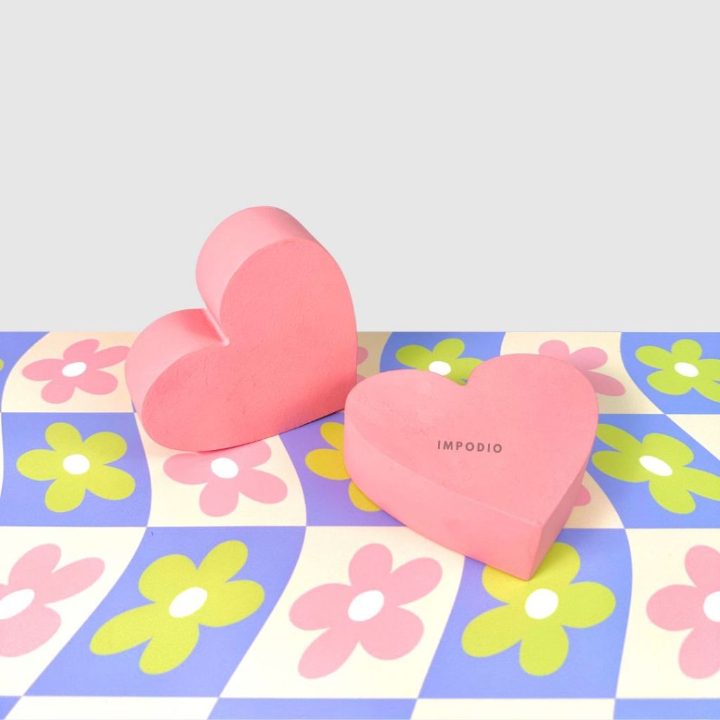 IMPODIO Geometry Love Heart Shape - Podium Display Props Photography