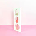 IMPODIO Geometry Triple Circle Cut Out Display – Dekorasi Props - background putih
