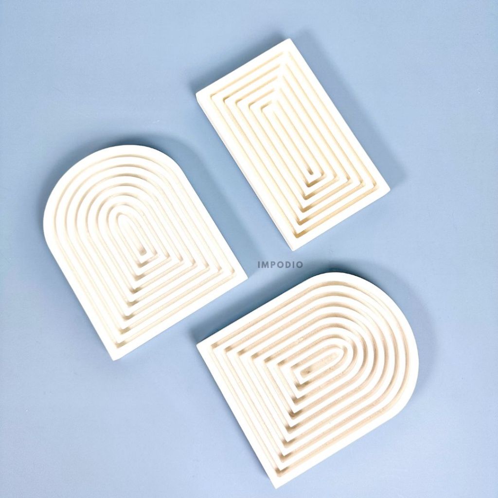 IMPODIO Aesthetic Arch Layering Props - dekorasi display product  property foto