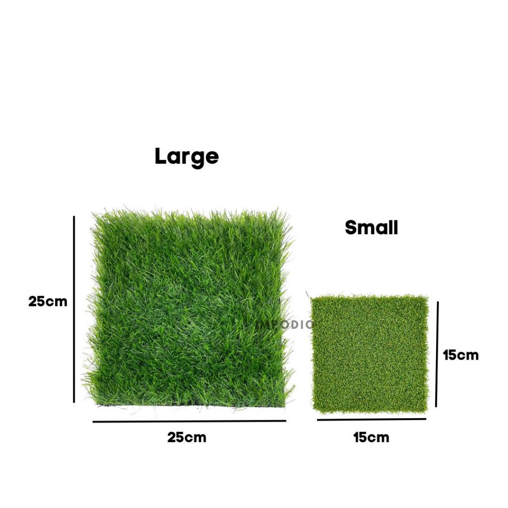 IMPODIO Rumput sintetis miniatur terbaik dan berkualitas untuk figur/maket