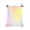 IMPODIO Background Paper Motif Rainbow Ukuran 50 x 70 cm - packaging