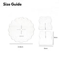 IMPODIO Stand Cake Acrylic Flower Wavy - packaging