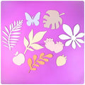 IMPODIO Geometry Mix Shapes Leaf Fruit Butterfly – Ornamen Dekorasi