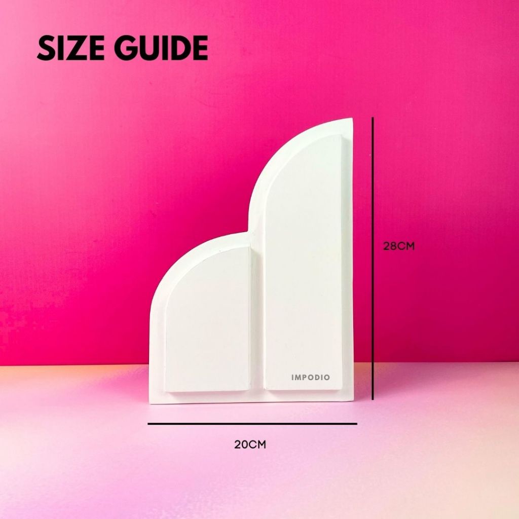 IMPODIO Geometry Ornate Fan Photography Props - Dekorasi Hiasan Foto Produk