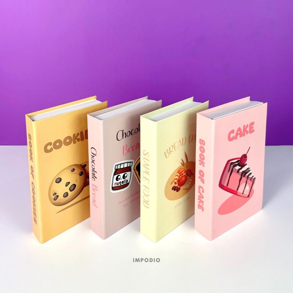IMPODIO Dummy Book Small Size - Buku Palsu Dummy Model Terkini - Props Foto