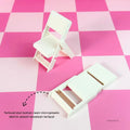 IMPODIO Kursi Mini Bangku Pantai – Chair Miniatur Resin Dekorasi Props - tampak samping