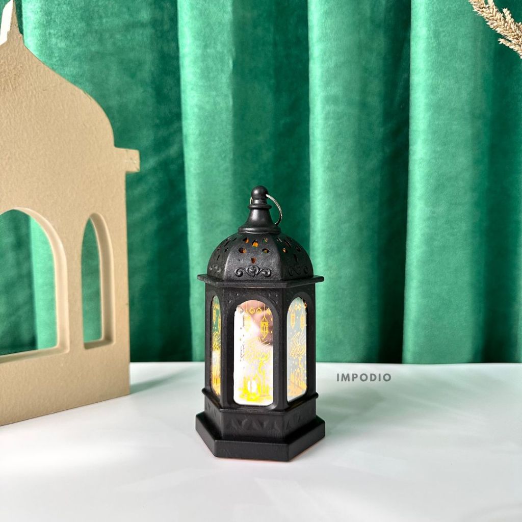 IMPODIO Lampu lentera dekorasi hari raya minimalist - accessories photography