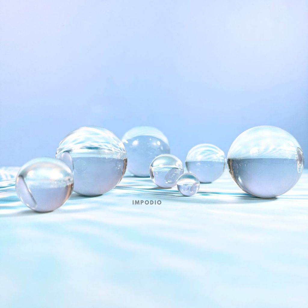 IMPODIO Bola Kristal Fotografi – Crystal Ball Artificial Props foto - tampak samping