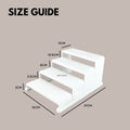 IMPODIO Tangga Display 3 Tingkat Bahan Resin thermoplastic - foto 9