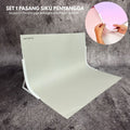 IMPODIO Paket 1 Pasang Penyangga Background Paper Curve