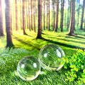IMPODIO Bola Kristal Fotografi Super JUMBO Size – Crystal Ball - dalam penggunaan