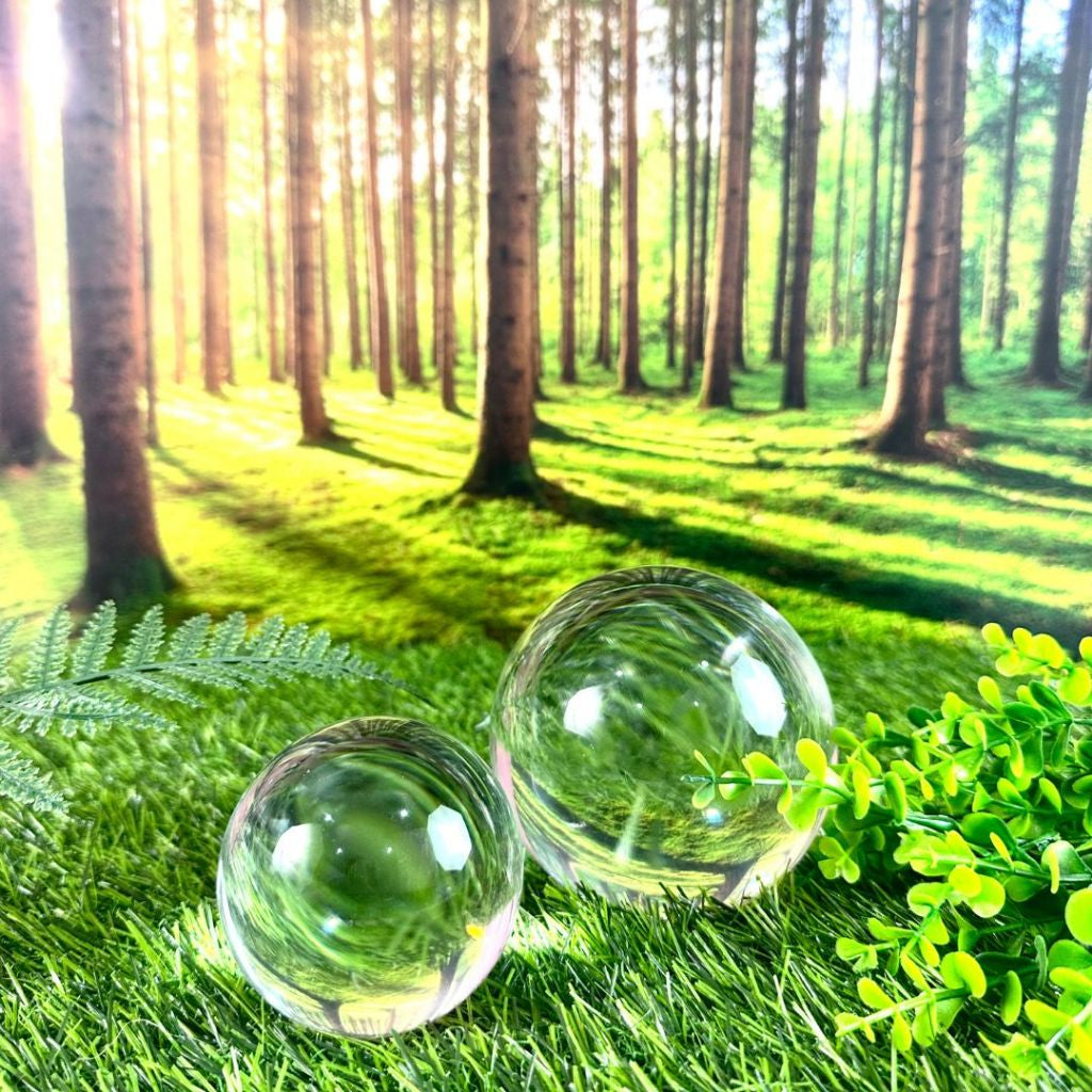 IMPODIO Bola Kristal Fotografi Super JUMBO Size - Crystal Ball Artificial Props Foto