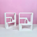 IMPODIO Rumah Miniatur Mini Bertingkat – Miniature House Room Doll - close up
