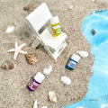IMPODIO Kursi Mini Bangku Pantai – Chair Miniatur Resin Dekorasi Props - detail produk